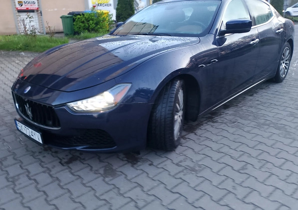 Maserati Ghibli cena 98900 przebieg: 100000, rok produkcji 2014 z Katowice małe 326